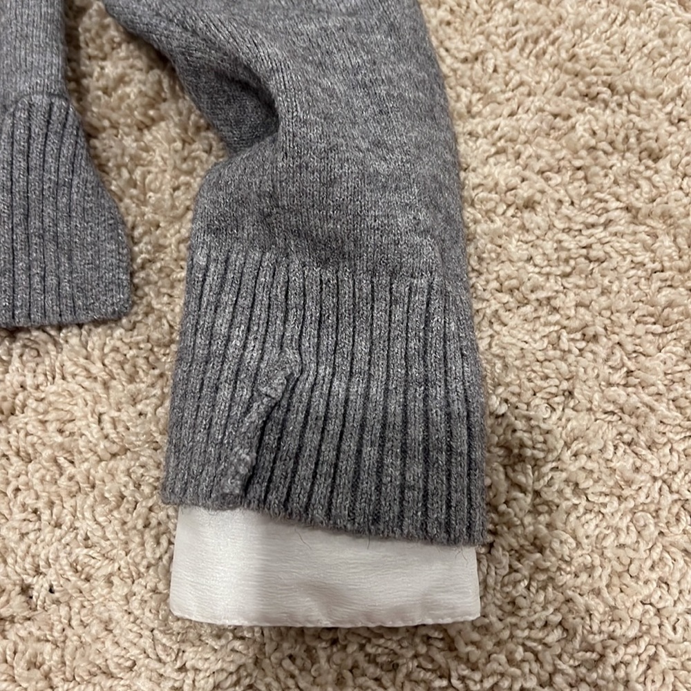 Gray Aqua Sweater - image 4